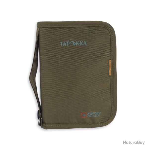 TRAVEL ZIP M RFIDB - Porte monnaie zipp� Tatonka avec protection RFID - Olive