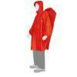 CAPE M - Poncho de pluie Tatonka avec protection sac - M - Rouge