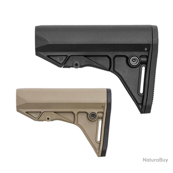 Crosse airsoft PTS EPS-C pour M4 Noir