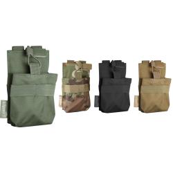Poche Molle pour radio et GPS Viper Noir