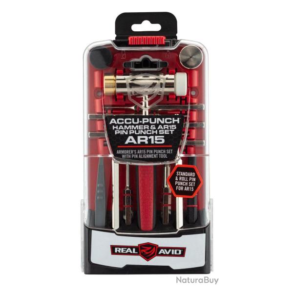 Set massette d'armurier &amp; pointeau REAL AVID