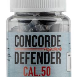 Cal. 50 - Billes de D&eacute;fense &agrave; ailettes caoutchouc - Pot de 30 munitions Sniper