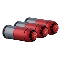 Pack de 3 grenades gaz 120 bbs m203 - NUPROL