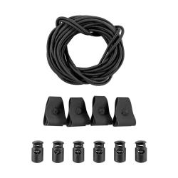 TT Bungee cord set - Kit de Fixation Noir