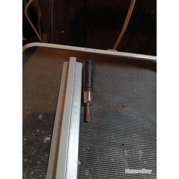 Ancien petit tournevis armurier  id�al coffret pistolet   revolver ancien ou collection 4