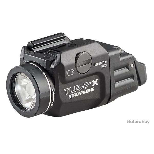 Lampe tactique Streamlight TLR-7 X USB - Switch haut et bas Noir