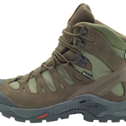 Chaussures Salomon Quest Tracker GTX - Marron/Vert 44 2/3