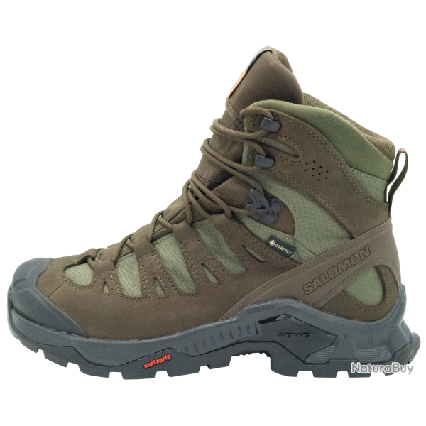 Chaussures Salomon Quest Tracker GTX - Marron/Vert 42