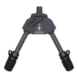 Bipied Spartan Javelin Lite - Noir 13 cm