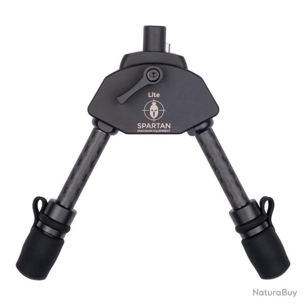 Bipied Spartan Javelin Lite - Noir 13 cm