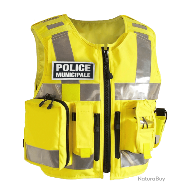 Gilet multipoches Safariland Haute visibilit� court