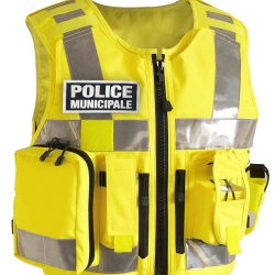 Gilet multipoches Safariland Haute visibilit&eacute; long