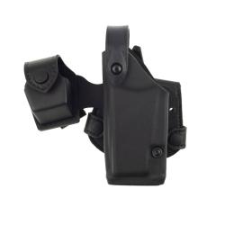 Etui Safariland Mod.6281 - A clip avec Sentry - TASER et porte-cartouche - Noir Gaucher