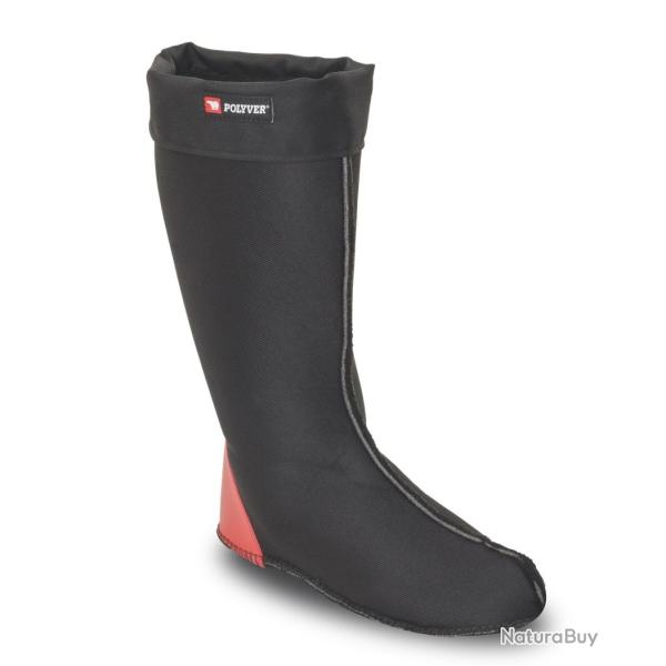 Chaussettes amovibles pour bottes Polyver Winter Plus - Noires 46/47