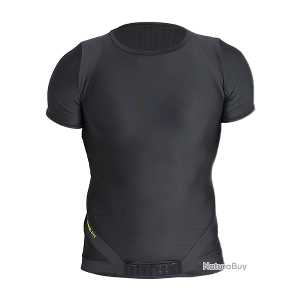 T-shirt Percko Lyne Fit pour homme - Noir L