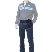 Pantalon De Cérémonie Police Municipale Homme - Taille 44 - Liseré Bleu - Laine/polyester - Neuf Sans étiquettes