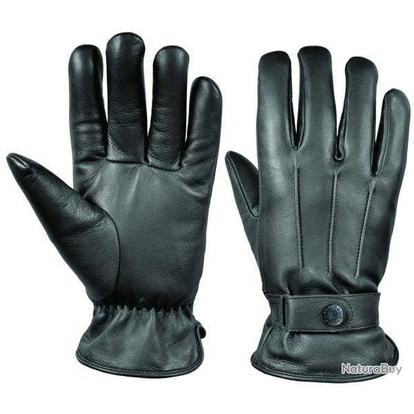 Gants MO en cuir - Noir