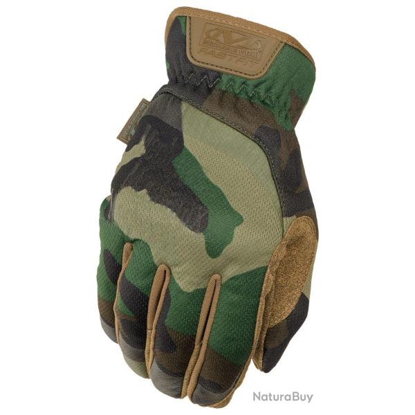 Gants Mechanix Fastfit Camo Woodland