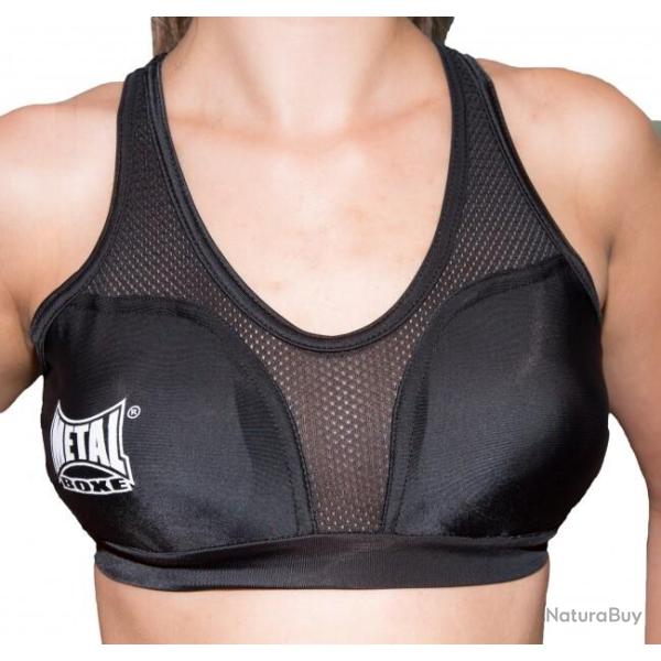 Prot�ge poitrine Metal Boxe - Noir XS
