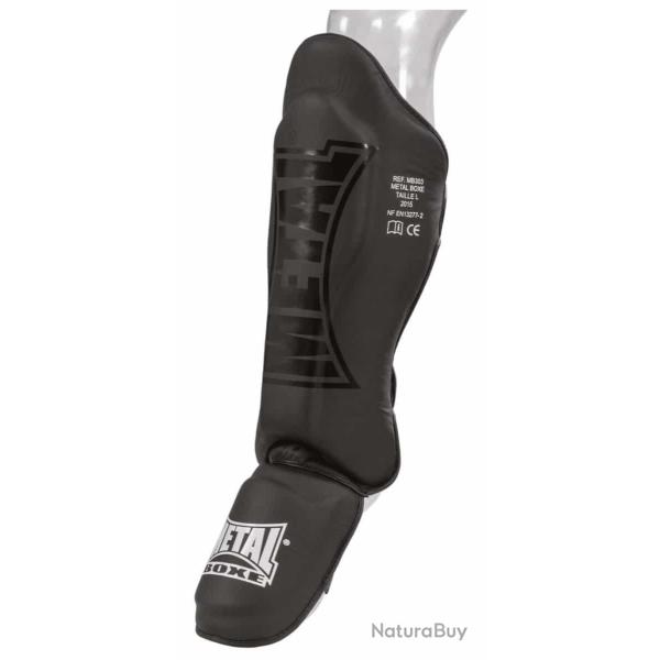 Prot�ge tibias/pieds Metal Boxe - Noir