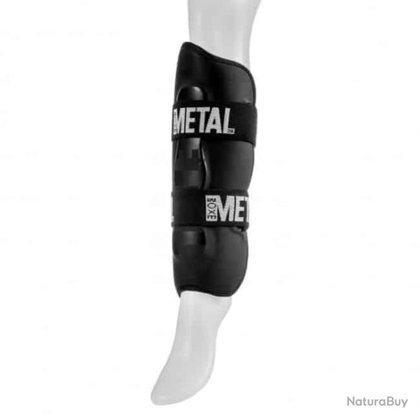 Prot�ge tibias Metal Boxe - Noir