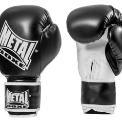 Gants entrainement Metal Boxe - Noir 12oz