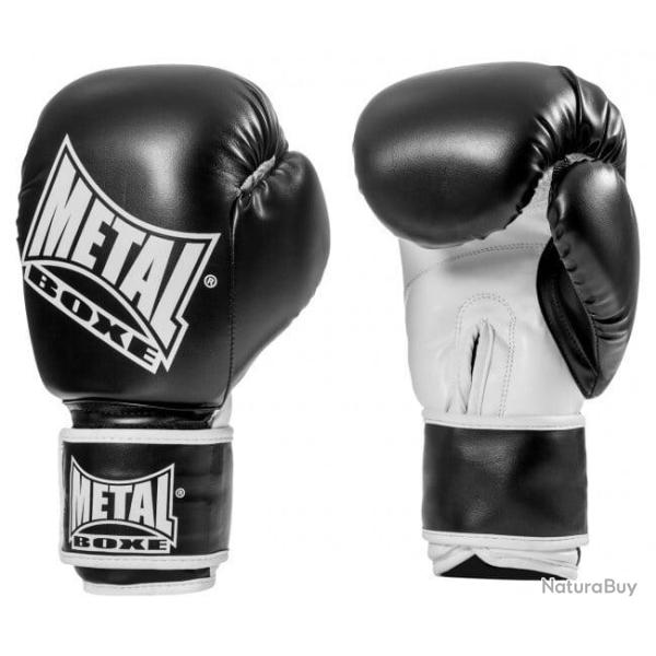 Gants entrainement Metal Boxe - Noir 12oz