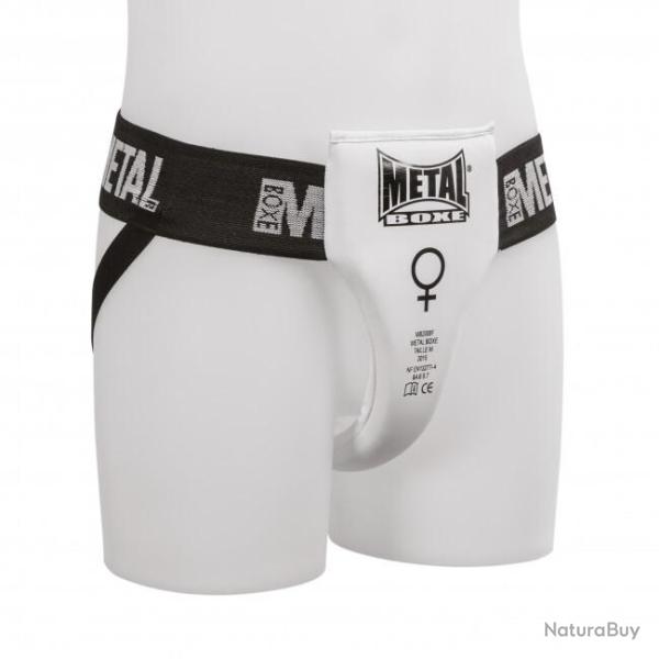 Coquille anatomique femme Metal Boxe Blanc, L