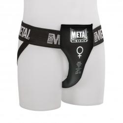 Coquille anatomique femme Metal Boxe Noir, S