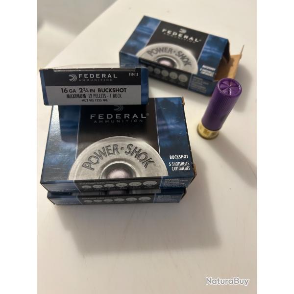 Chevrotine pour calibre 16