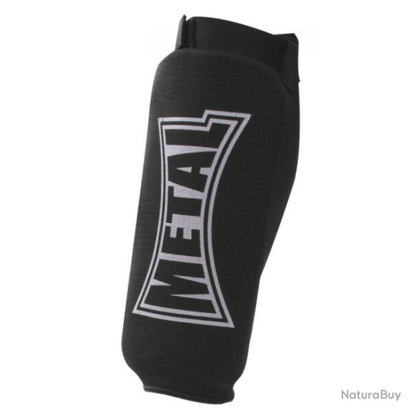 Prot�ge tibias Metal Boxe Noir, S