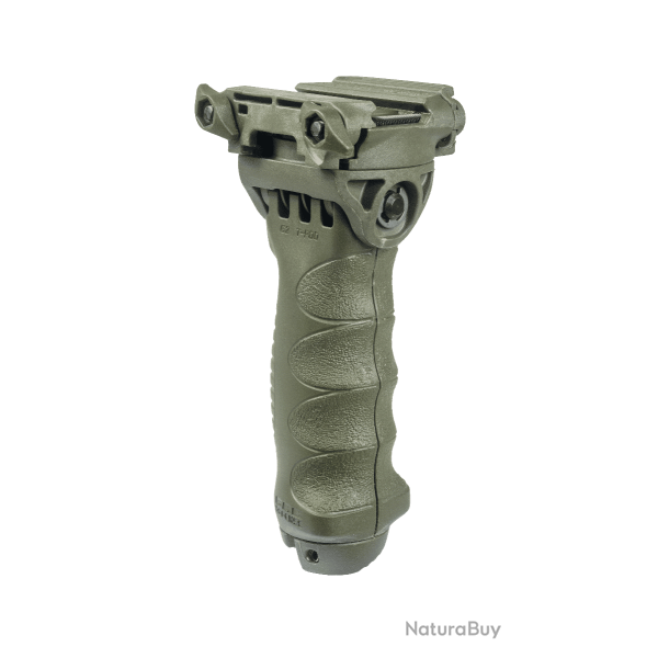 Poign�e avant tactique rotative et bipied Fab T-POD G2 Vert OD