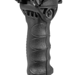 Poign&eacute;e avant tactique rotative et bipied Fab T-POD G2 Noir