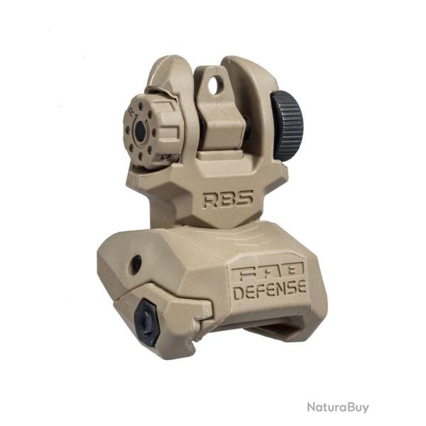 Organe de vis�e de secours arri�re rabattable Fab Defense RBS