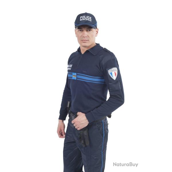 Chemise F1 Marine Brod�e Police Municipale
