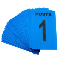 Jeu de 24 cartes de poste + 3 cartes neutres Januel - Sous blister Bleu