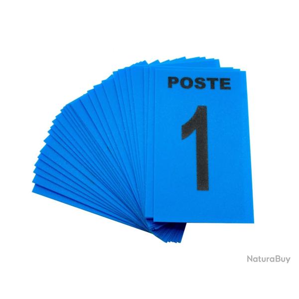 Jeu de 24 cartes de poste + 3 cartes neutres Januel - Sous blister Bleu