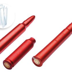 2 Douilles amortisseurs m&eacute;tal anodis&eacute;e carabine - sous blister 30r Blaser