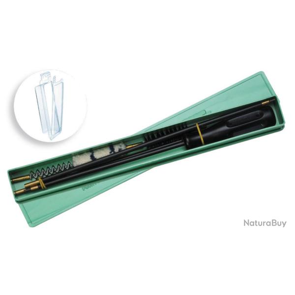 Bo�te de nettoyage calibre Grande Chasse avec baguette gain�e - sous blister 7 mm