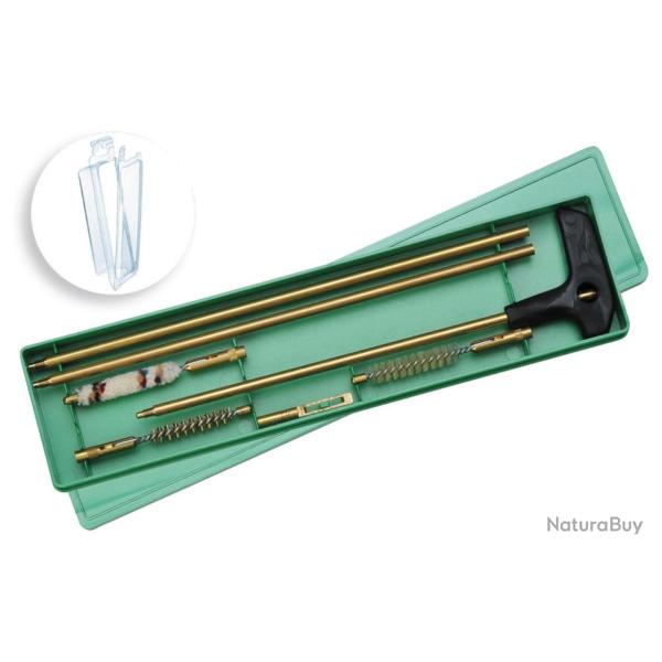 Boite de nettoyage Grande Chasse baguette laiton avec poign�e sous blister Boite de nettoyage grande