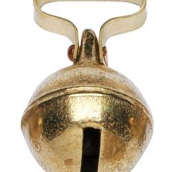 Grelot romain en laiton dor&eacute; Januel n6