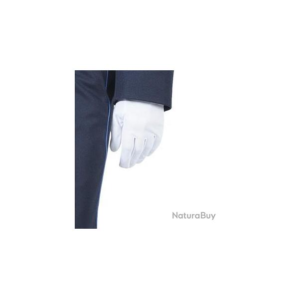 Gants nylon blanc de c�r�monie GANTS NYLON BLANC DE C�R�MONIE 8