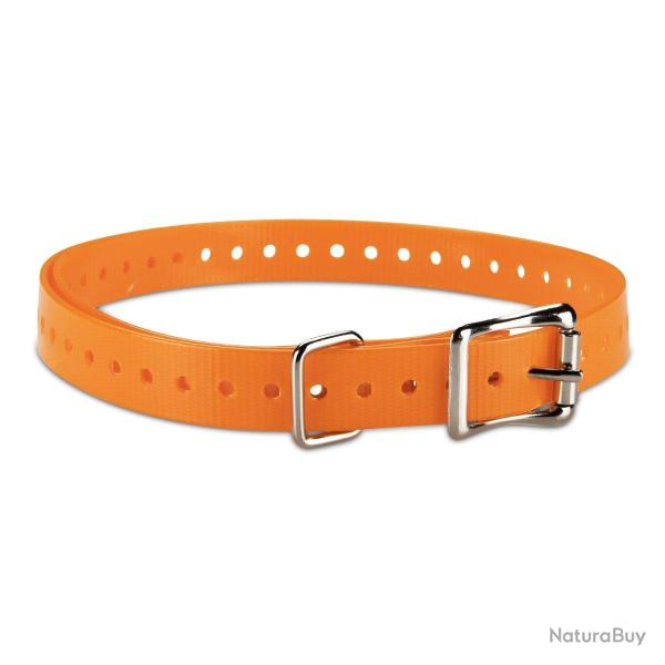 Collier polyur�thane pour dispositif de dressage Garmin Orange