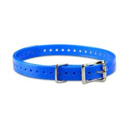 Collier polyur&eacute;thane pour dispositif de dressage Garmin Bleu