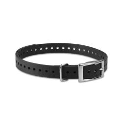 Collier polyur&eacute;thane pour dispositif de dressage Garmin Noir