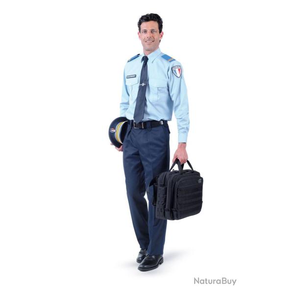 Chemise Ciel ADM Homme Manches Longues