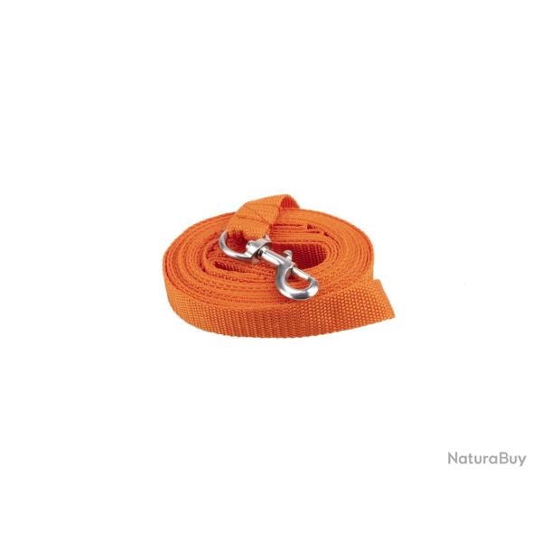 Laisse sangle 5m Orange