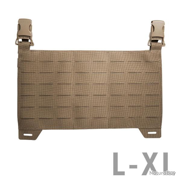 TT CARRIER PANEL LC - Panneau frontale MOLLE- Lasercut pour portes-plaques - Coyote L/XL
