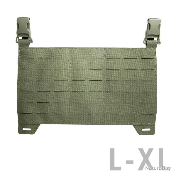 TT CARRIER PANEL LC - Panneau frontale MOLLE- Lasercut pour portes-plaques - Olive L/XL