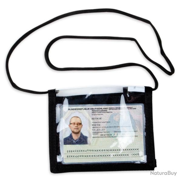 TT Porte carte d'identification Noir